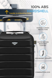 40x20x25cm SAFIR Carry on Cabin Case