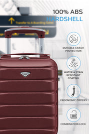 40x20x25cm SAFIR Carry on Cabin Case