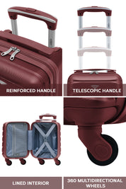 40x20x25cm SAFIR Carry on Cabin Case