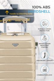 40x20x25cm SAFIR Carry on Cabin Case