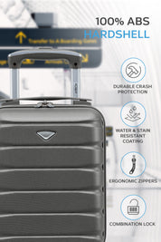40x20x25cm SAFIR Carry on Cabin Case