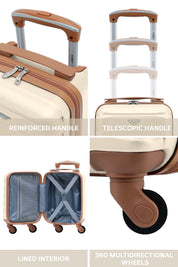 40x20x25cm SAFIR Carry on Cabin Case