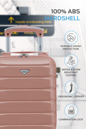 40x20x25cm SAFIR Carry on Cabin Case