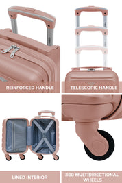 40x20x25cm SAFIR Carry on Cabin Case
