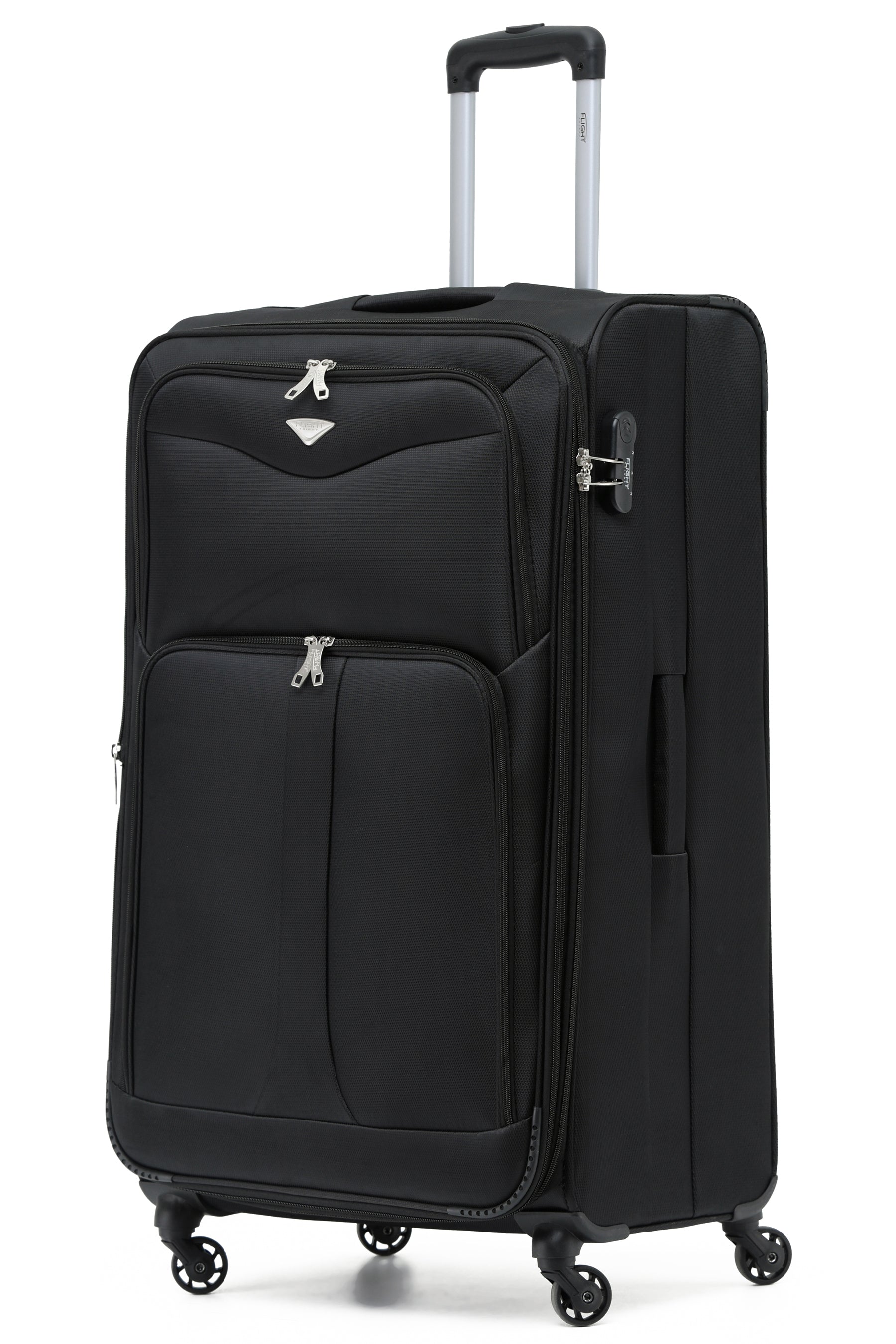 Large 30" Soft Shell Checked Bag Hold Luggage