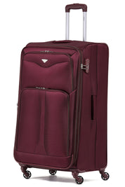 Large 30" Soft Shell Checked Bag Hold Luggage