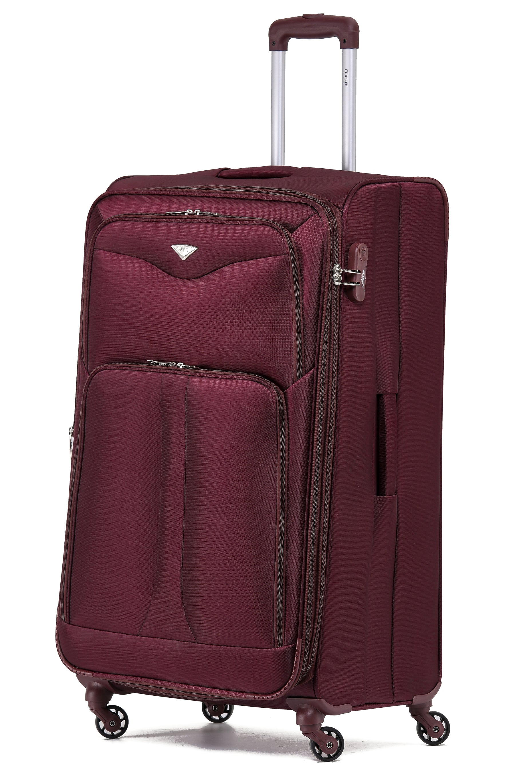 Large 30" Soft Shell Checked Bag Hold Luggage