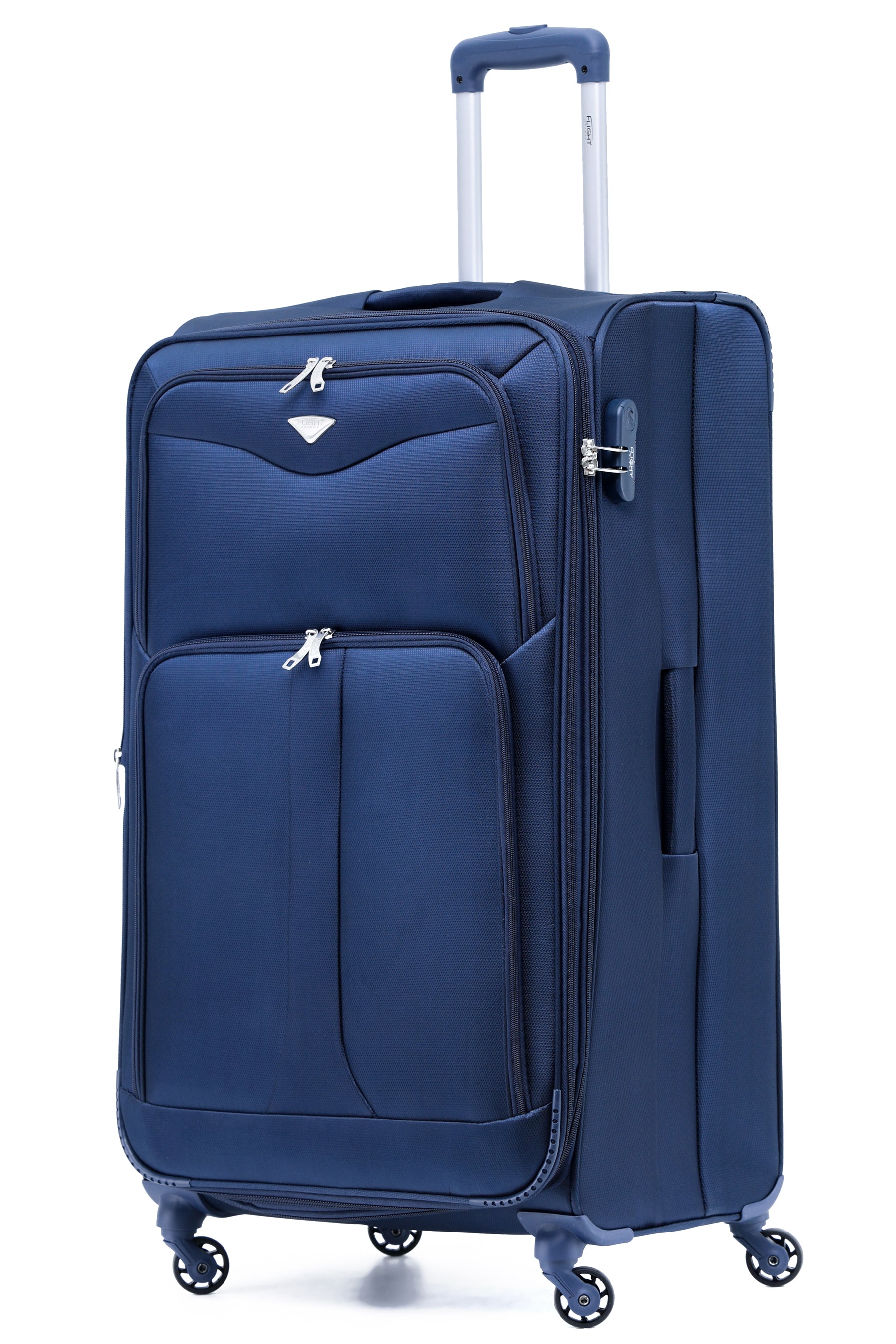 Large 30" Soft Shell Checked Bag Hold Luggage