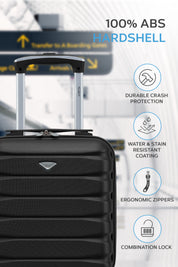 40x30x20cm SAFIR Carry on Cabin Case