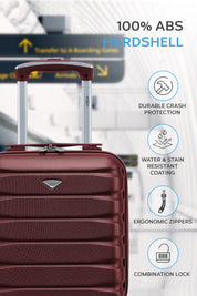 40x30x20cm SAFIR Carry on Cabin Case