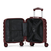 40x30x20cm SAFIR Carry-On Cabin Case - TSA Lock & 8 Wheels