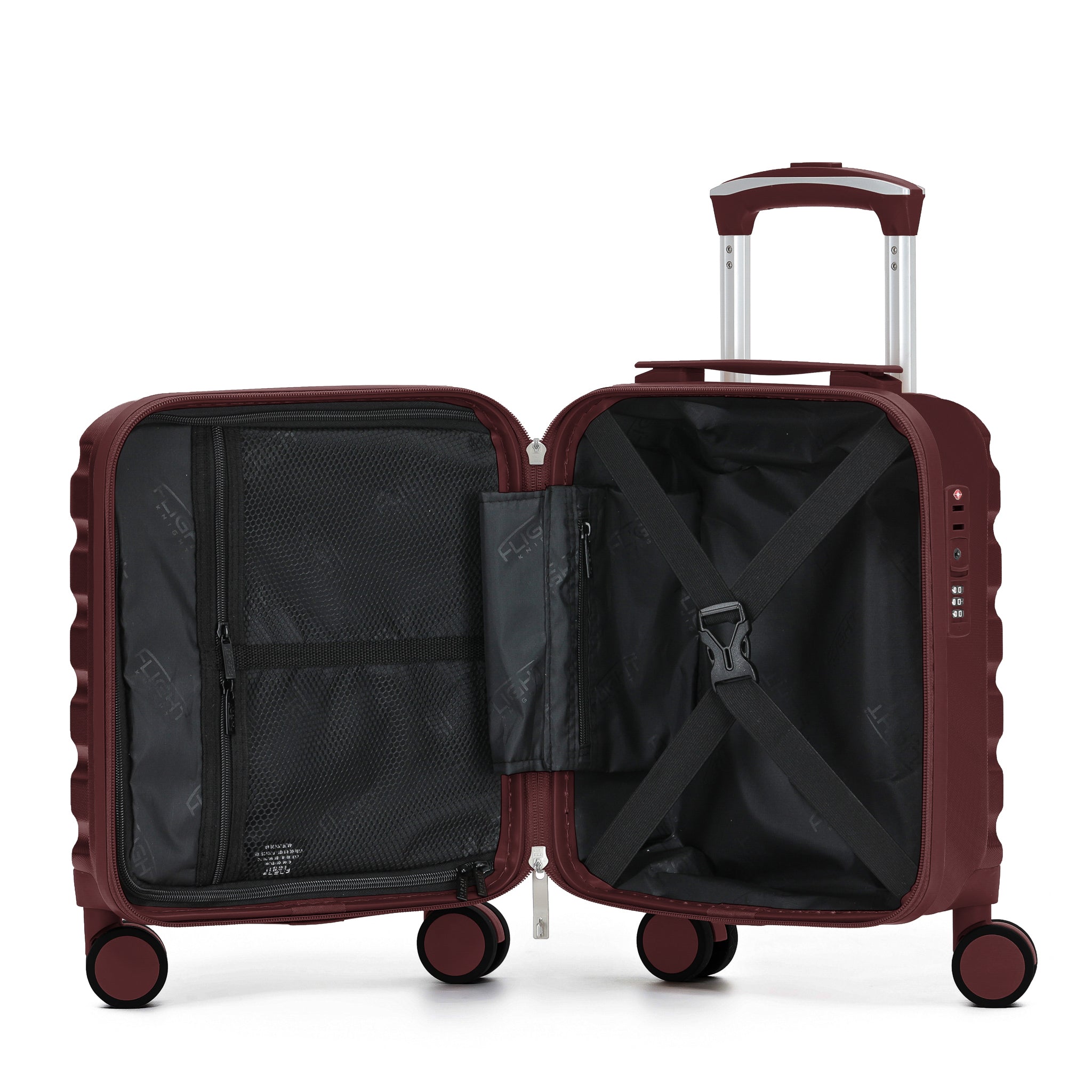 40x30x20cm SAFIR Carry-On Cabin Case - TSA Lock & 8 Wheels