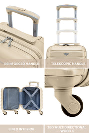40x30x20cm SAFIR Carry on Cabin Case