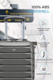 40x30x20cm SAFIR Carry on Cabin Case