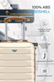 40x30x20cm SAFIR Carry on Cabin Case