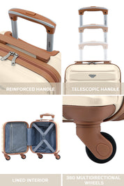 40x30x20cm SAFIR Carry on Cabin Case