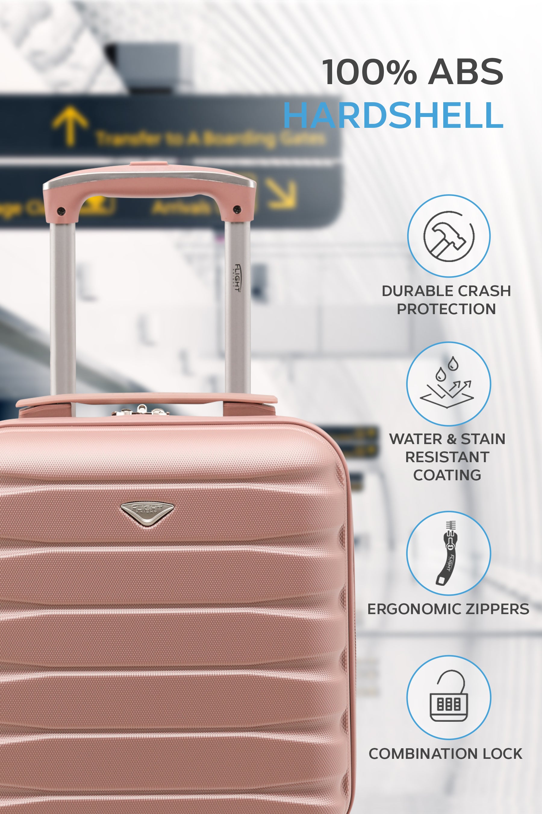40x30x20cm SAFIR Carry on Cabin Case
