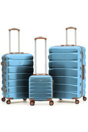 SAFIR TRUNK 3-Piece Suitcase Set (40x30x20cm + Medium + Large)