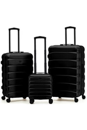SAFIR TRUNK 3-Piece Suitcase Set (40x30x20cm + Medium + Large)