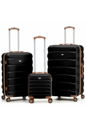 SAFIR TRUNK 3-Piece Suitcase Set (40x30x20cm + Medium + Large)