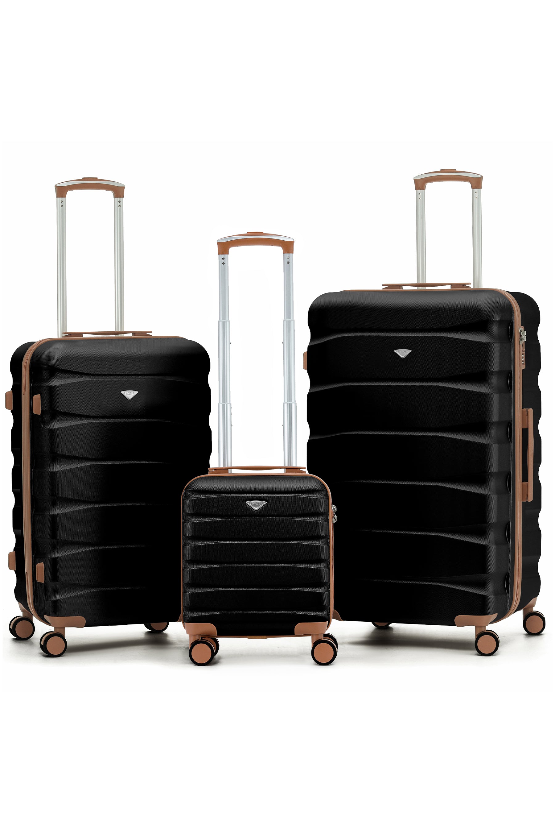 SAFIR TRUNK 3-Piece Suitcase Set (40x30x20cm + Medium + Large)
