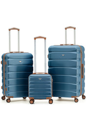 SAFIR TRUNK 3-Piece Suitcase Set (40x30x20cm + Medium + Large)