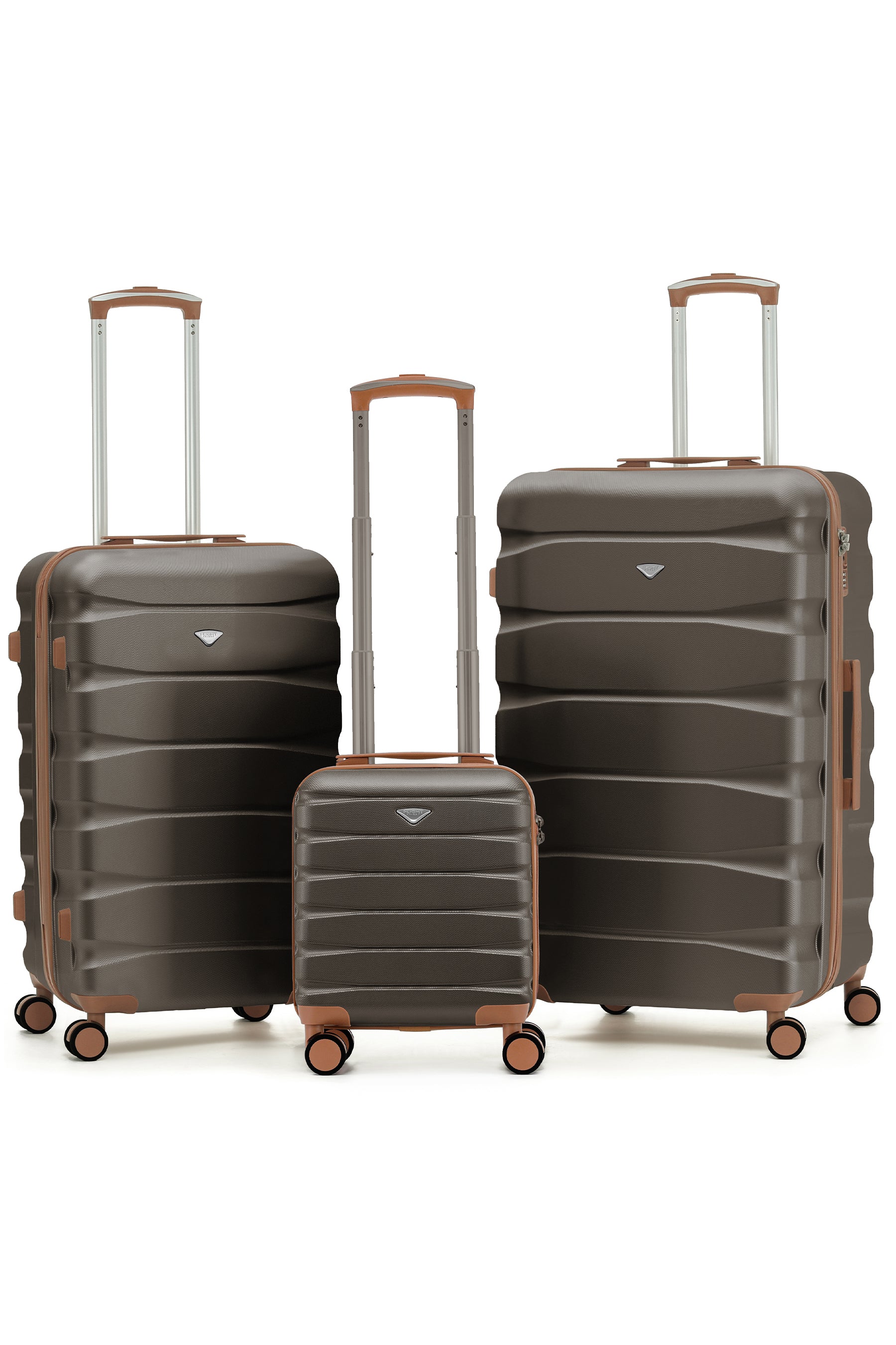 SAFIR TRUNK 3-Piece Suitcase Set (40x30x20cm + Medium + Large)