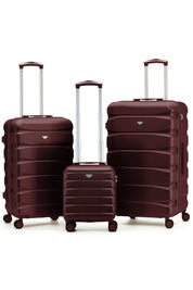 SAFIR TRUNK 3-Piece Suitcase Set (40x30x20cm + Medium + Large)
