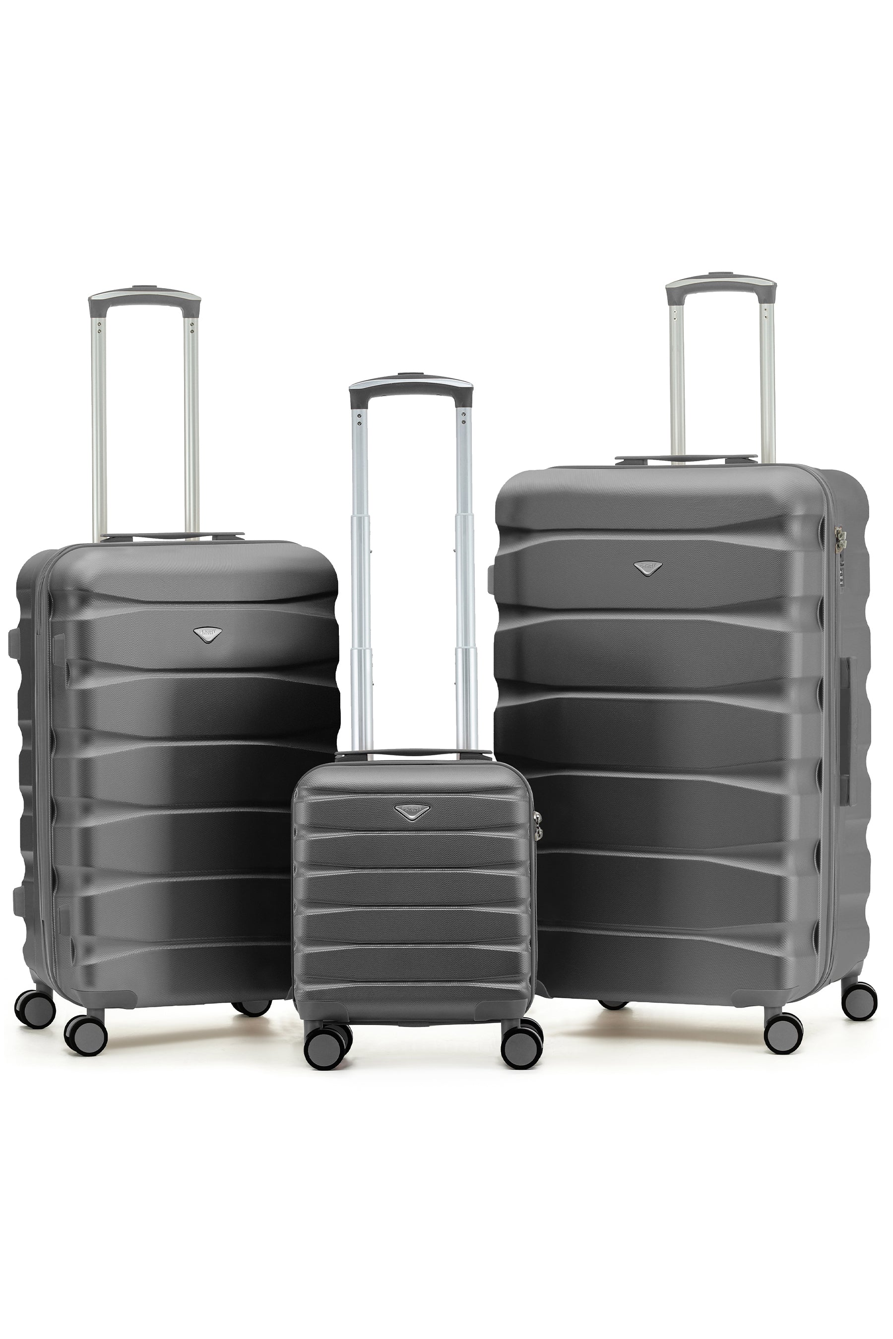 SAFIR TRUNK 3-Piece Suitcase Set (40x30x20cm + Medium + Large)