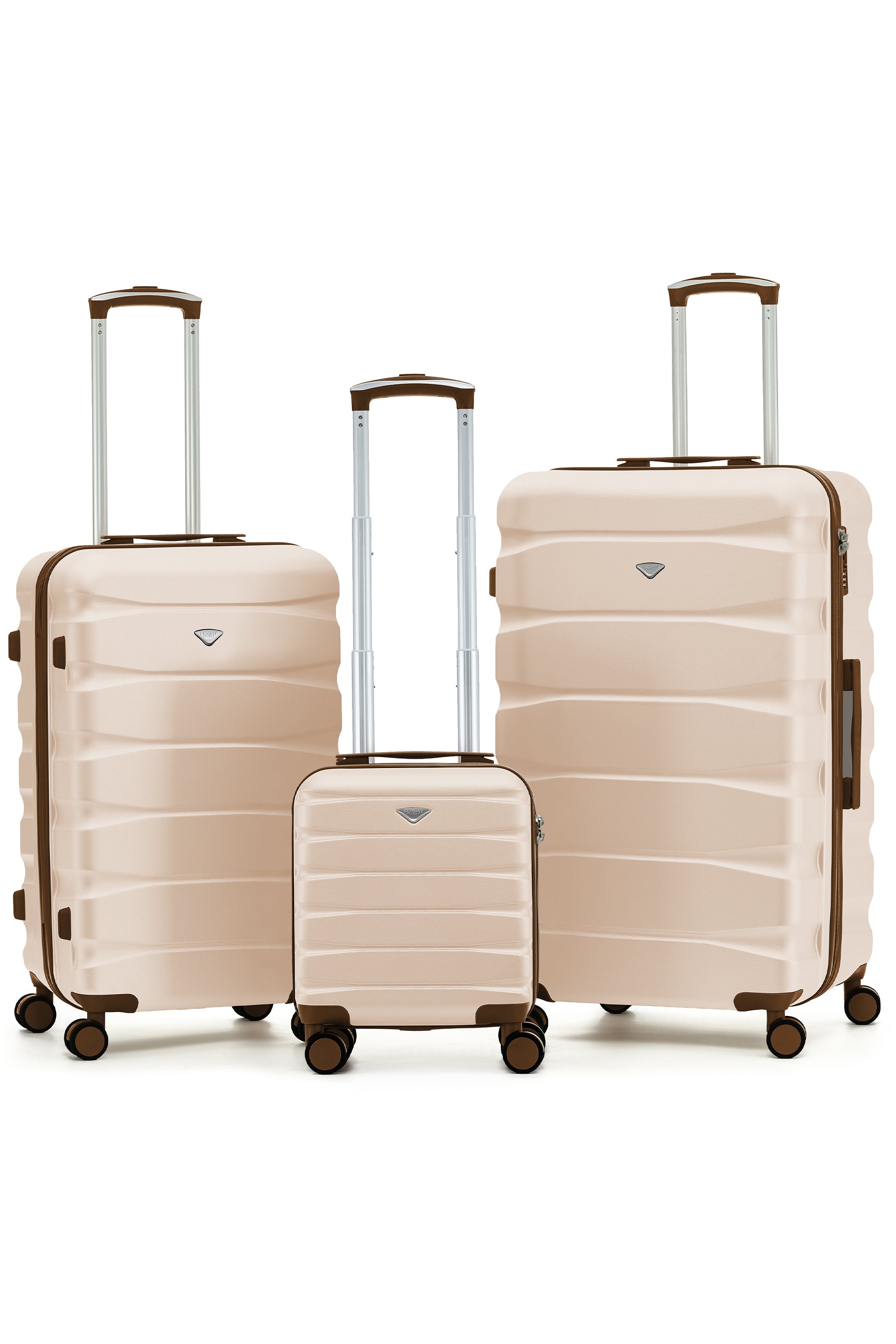 SAFIR TRUNK 3-Piece Suitcase Set (40x30x20cm + Medium + Large)