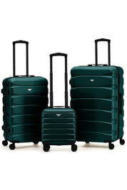 SAFIR TRUNK 3-Piece Suitcase Set (40x30x20cm + Medium + Large)