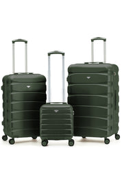 SAFIR TRUNK 3-Piece Suitcase Set (40x30x20cm + Medium + Large)