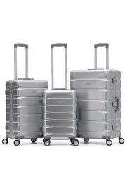 Set of 3 SAFIR Aluminium Frame 55x35x20cm + Medium + Large