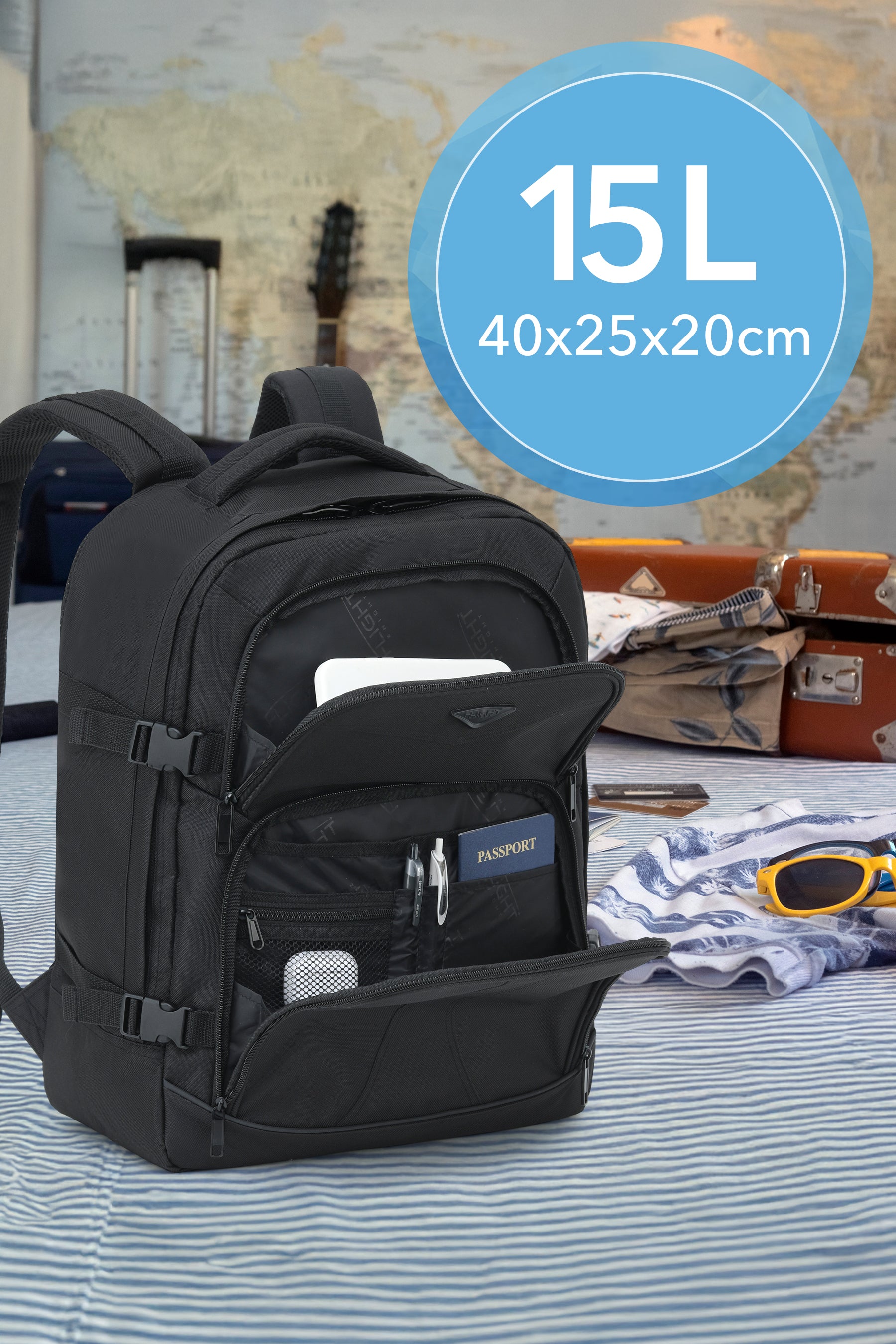 40x20x25cm Travel Backpack