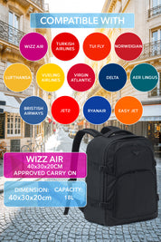 40x30x20cm Travel Backpack