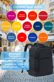 55x40x20cm Travel Backpack