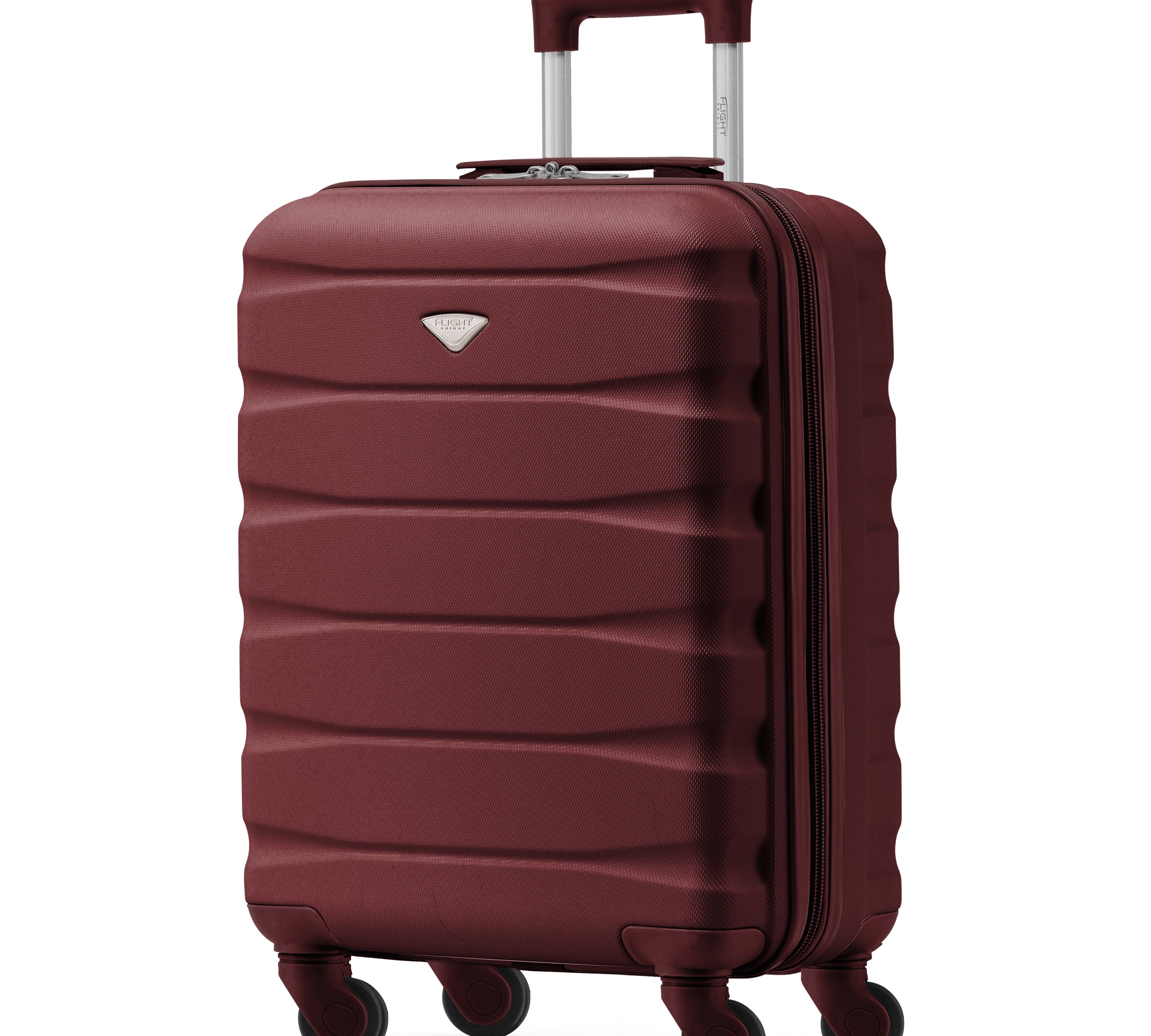 55x40x23cm Maximum Size Lufthansa Lightweight 4 Wheel ABS Hard Cabin Suitcase