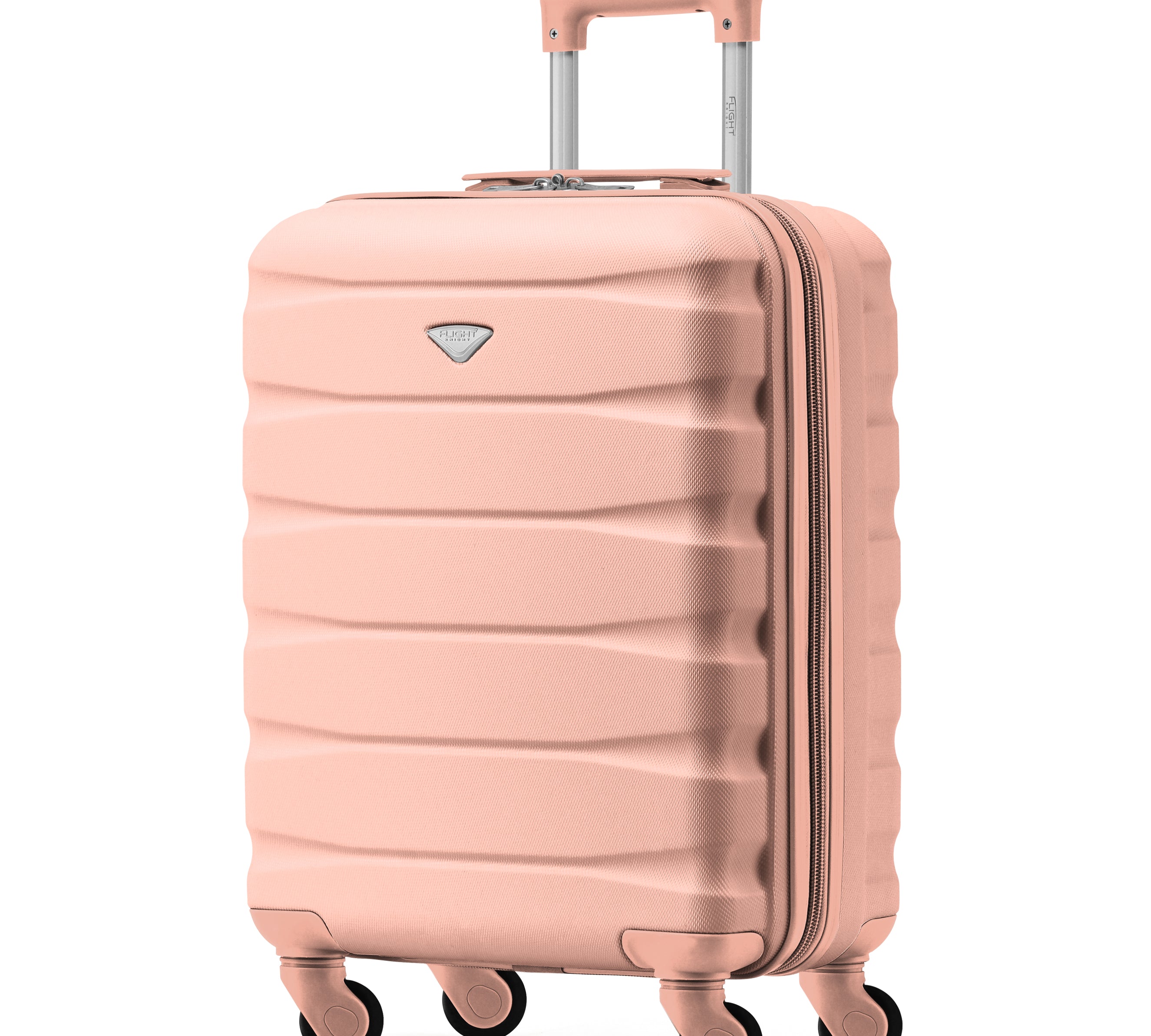 55x40x23cm Maximum Size Lufthansa Lightweight 4 Wheel ABS Hard Cabin Suitcase