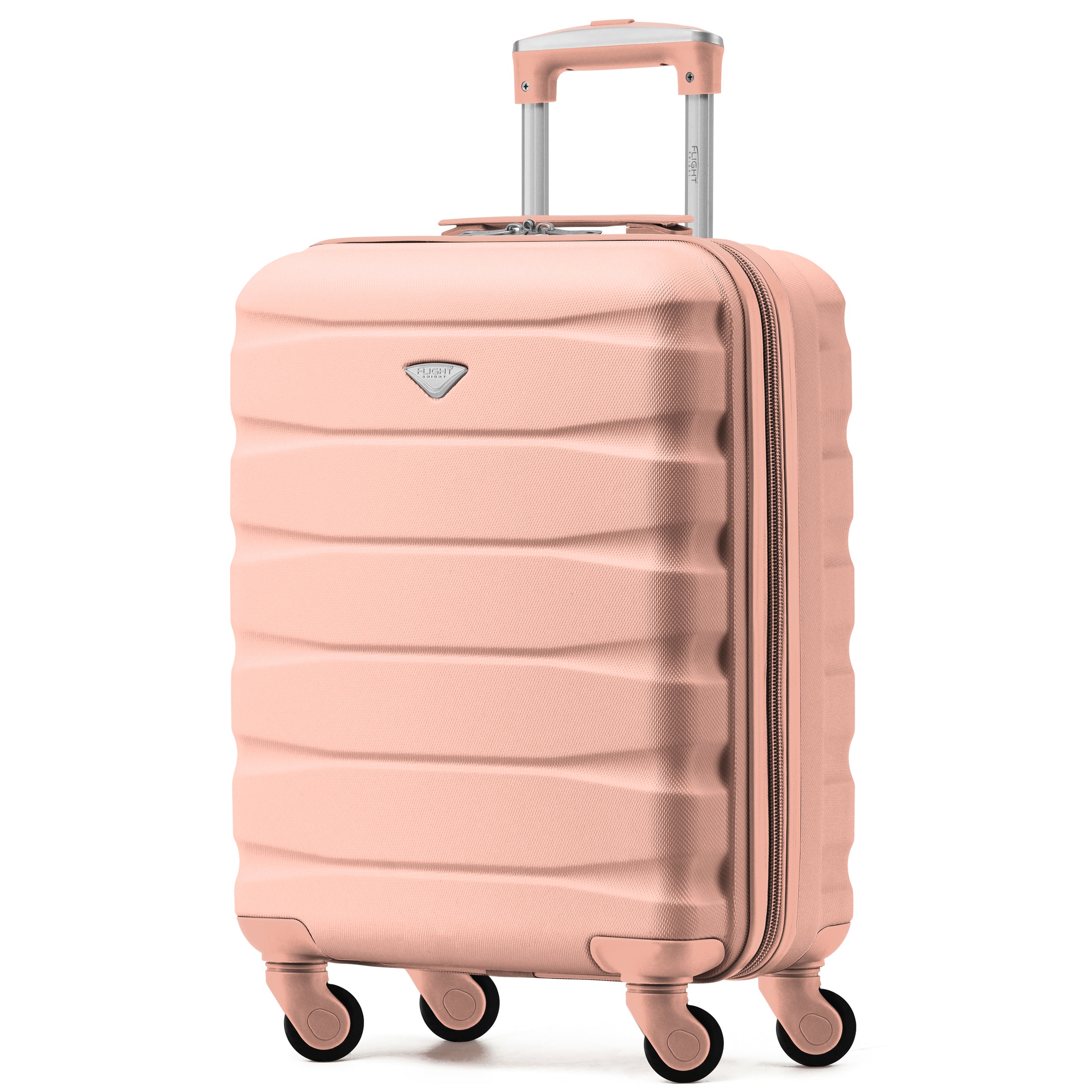55x40x23cm Maximum Size Lufthansa Lightweight 4 Wheel ABS Hard Cabin Suitcase