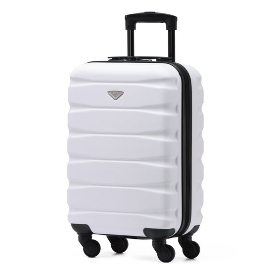 SAFIR Upgraded - 55x35x20cm 4 Wheel ABS Hard Case Suitcases Cabin & Hold Luggage