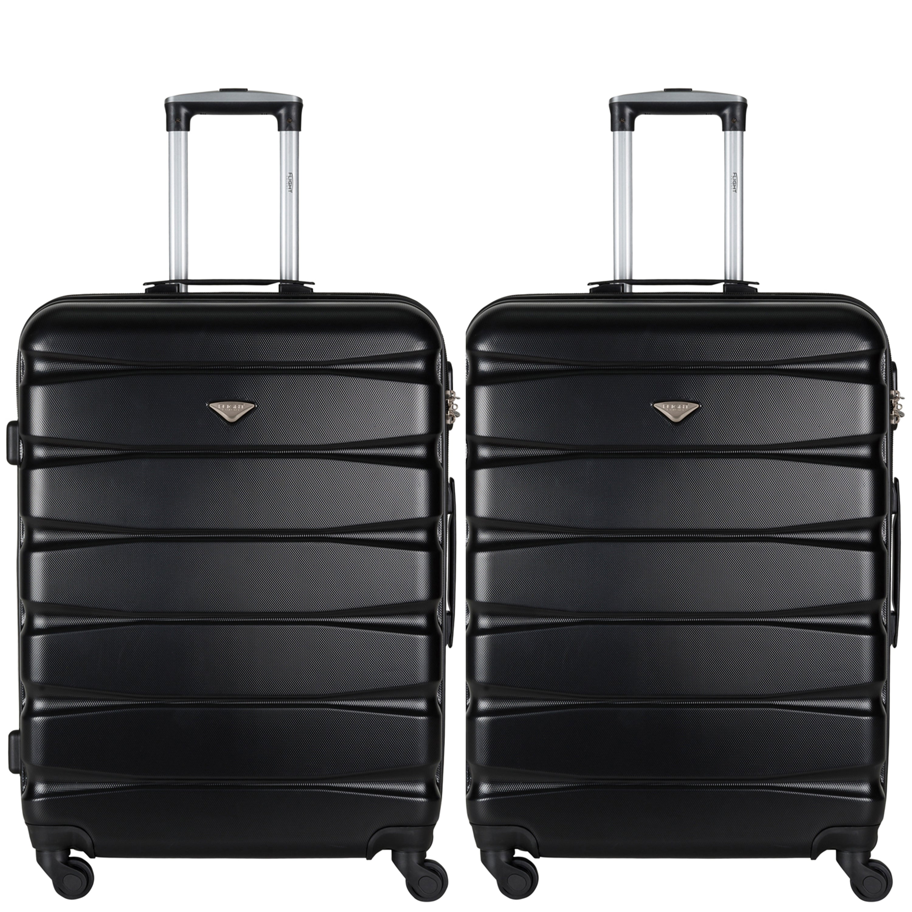Lightweight 4 Wheel ABS Hard Case Suitcases Cabin & Hold Luggage Options 100+ Airlines Approved
