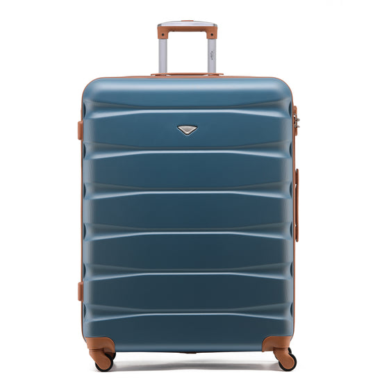 SAFIR Upgraded Colours 4 Wheels 3-Piece Luggage Set