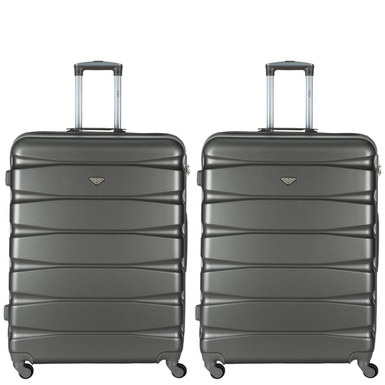 Lightweight 4 Wheel ABS Hard Case Suitcases Cabin & Hold Luggage Options 100+ Airlines Approved