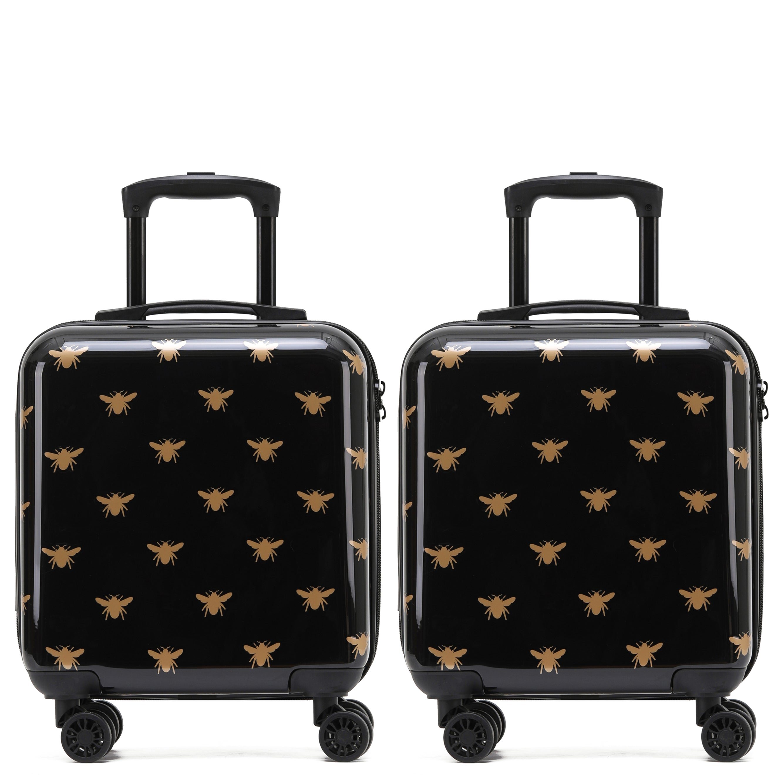 8 Wheel Hard Case Suitcases TSA Lock - Underseat Overhead Cabin & Large Check-in