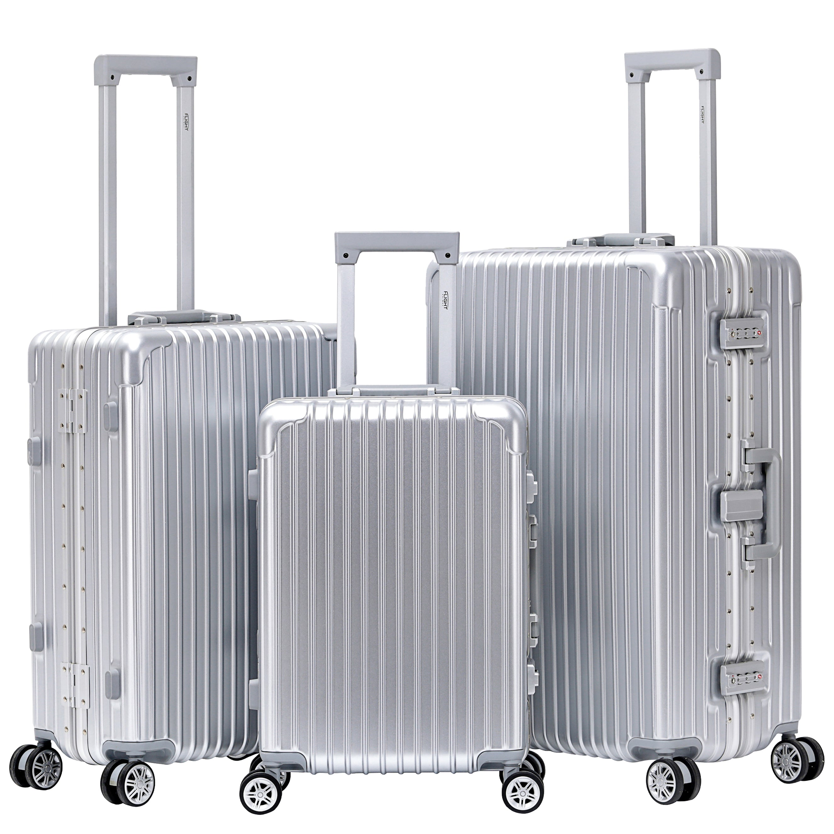 Travel Bag Cases Silver