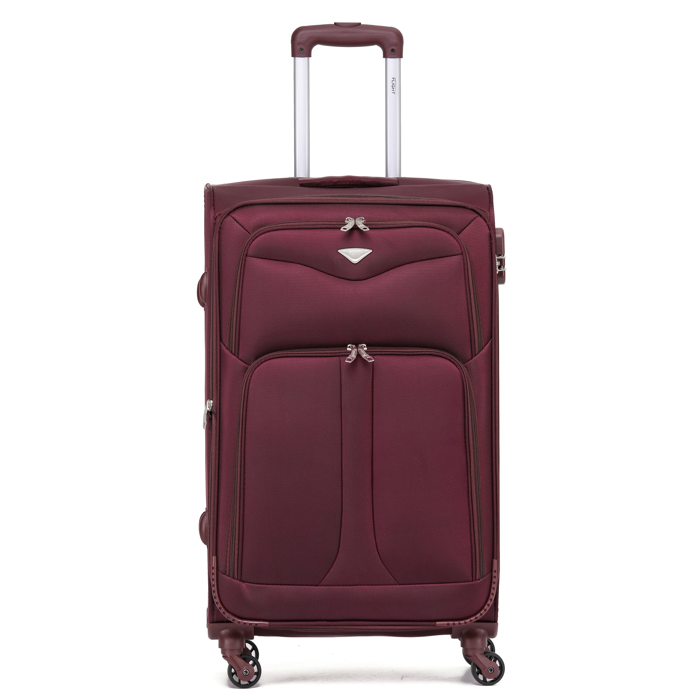 Lightweight 4 Wheel Soft Case Suitcases