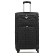 Lightweight 4 Wheel Soft Case Suitcases