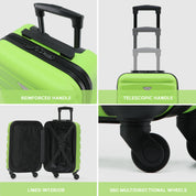 SAFIR Cabin Bag & Large Check-in Suitcase Set of 2