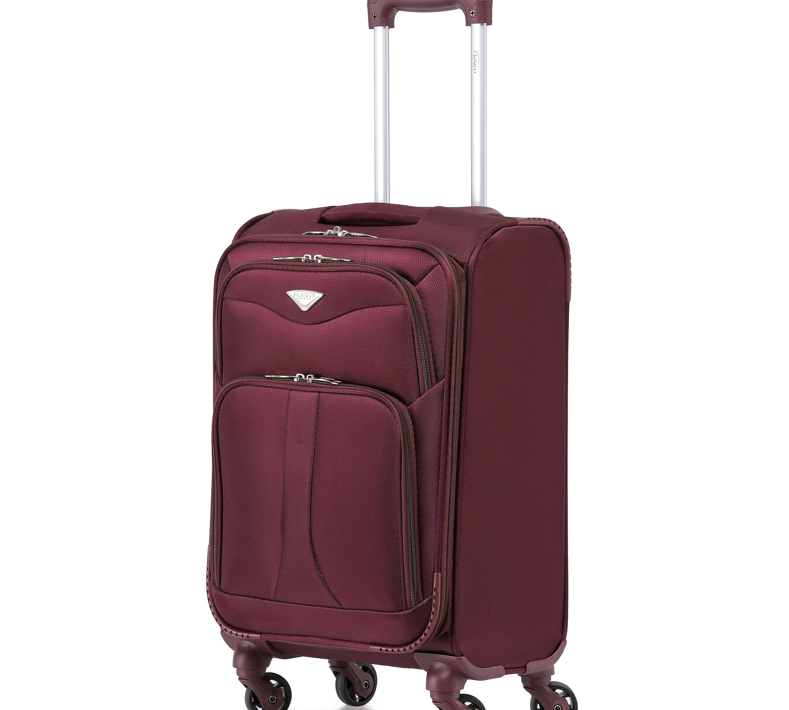 Lightweight 4 Wheel Soft Case Suitcases