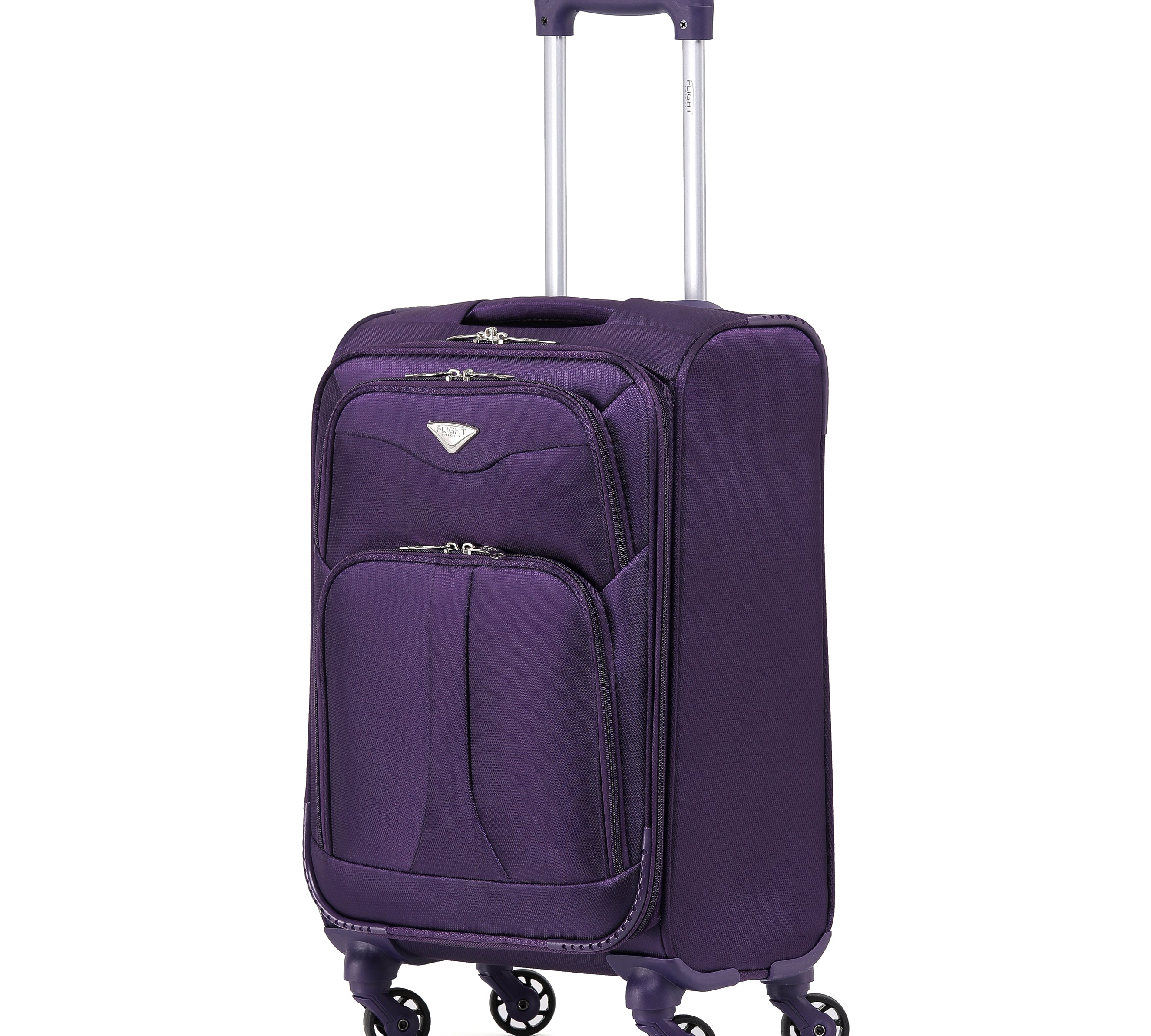 Lightweight 4 Wheel Soft Case Suitcases